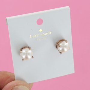 New Kate Spade Faux Pearl Earrings